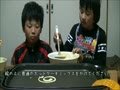 ホットケーキに絵をかく方法